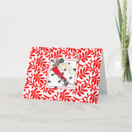 Tarjeta navideña Dachshund NOEL de Gulliver