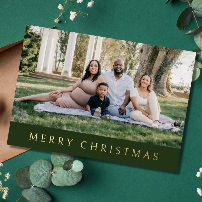Tarjeta navideña de festividad de Relieve metaliza (Subido por el creador)