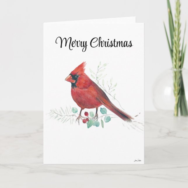 Tarjeta navideña de festividad para navidad (Anverso)