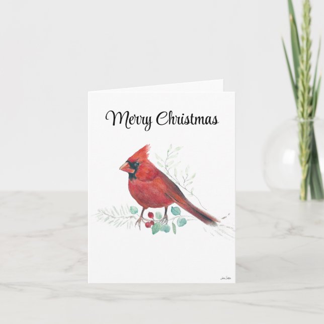 Tarjeta navideña de festividad para navidad (Anverso)