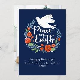 Tarjeta navideña de fotos de navidad moderna