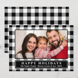 Tarjeta navideña de fotos de Navidades de escúfalo