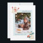 Tarjeta navideña de fotos de Snowman<br><div class="desc">Acepte el espíritu de las vacaciones con estilo con nuestra tarjeta de fotos de Snowman con ilustraciones de muñecos de nieve adorables con una foto.</div>