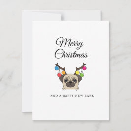 Tarjeta navideña de navidad