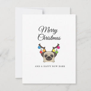 Tarjeta navideña de navidad