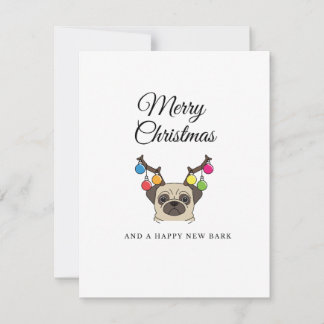 Tarjeta navideña de navidad