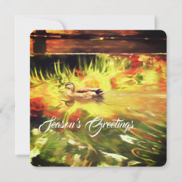 Tarjeta navideña de navidad