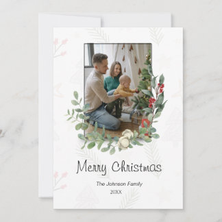 Tarjeta navideña de navidad