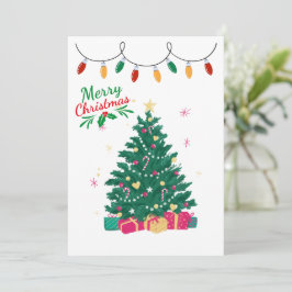 Tarjeta navideña de navidad