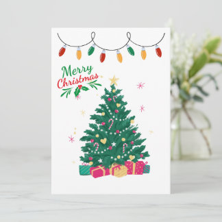 Tarjeta navideña de navidad