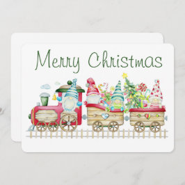 Tarjeta navideña de navidad