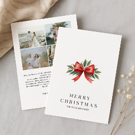 Tarjeta navideña de navidad