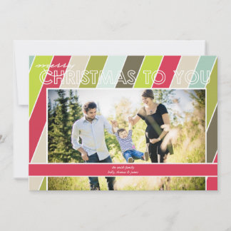 Tarjeta navideña de navidad