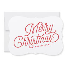 Tarjeta navideña de navidad