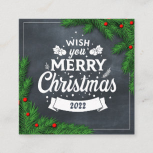 Tarjeta navideña de navidad