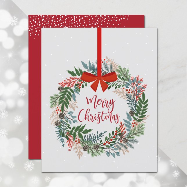 Tarjeta navideña de navidad con presupuesto (Subido por el creador)