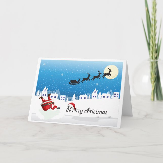 tarjeta navideña de navidad navideña (Anverso)