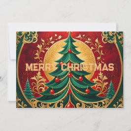 Tarjeta navideña de vacaciones