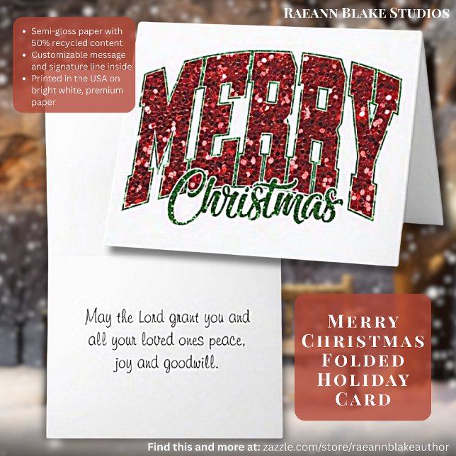 Tarjeta Navideña Dobleada Feliz Navidad (Subido por el creador)