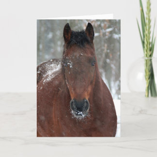 Tarjeta navideña feliz