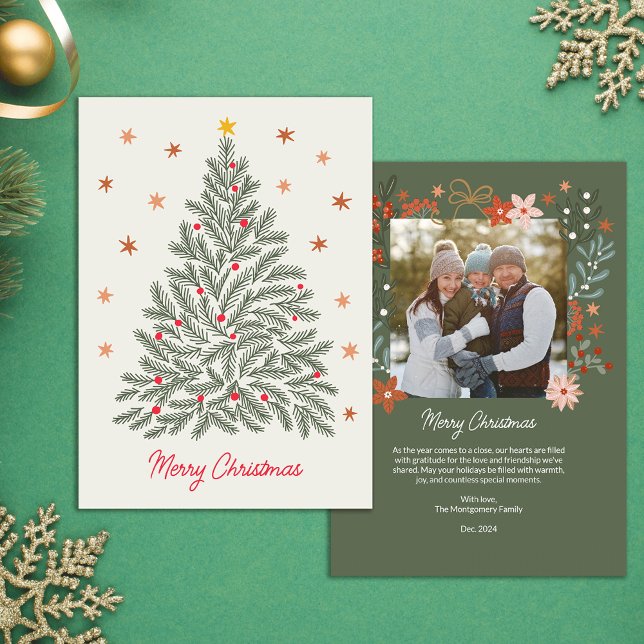 Tarjeta navideña fotográfica de la familia Folk-ar (Subido por el creador)