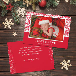 Tarjeta navideña fotográfica para Navidades de Dam