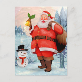 Tarjeta navideña Ha Ha Ha Merry