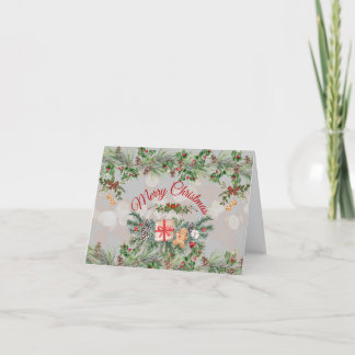 Tarjeta navideña Merry