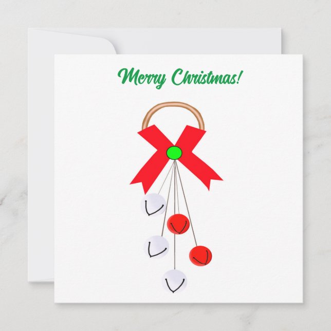 Tarjeta navideña Merry (Anverso)