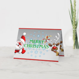 Tarjeta navideña Merry