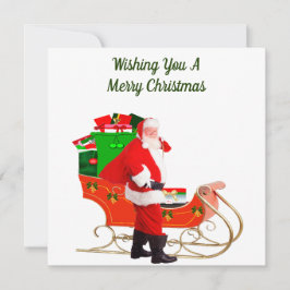 Tarjeta navideña Merry