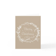 Tarjeta navideña Merry