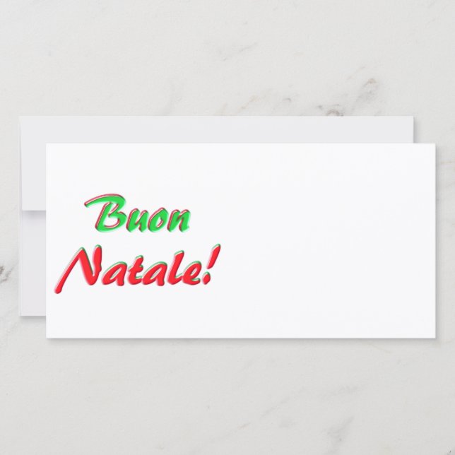 Tarjeta navideña Merry (Anverso)