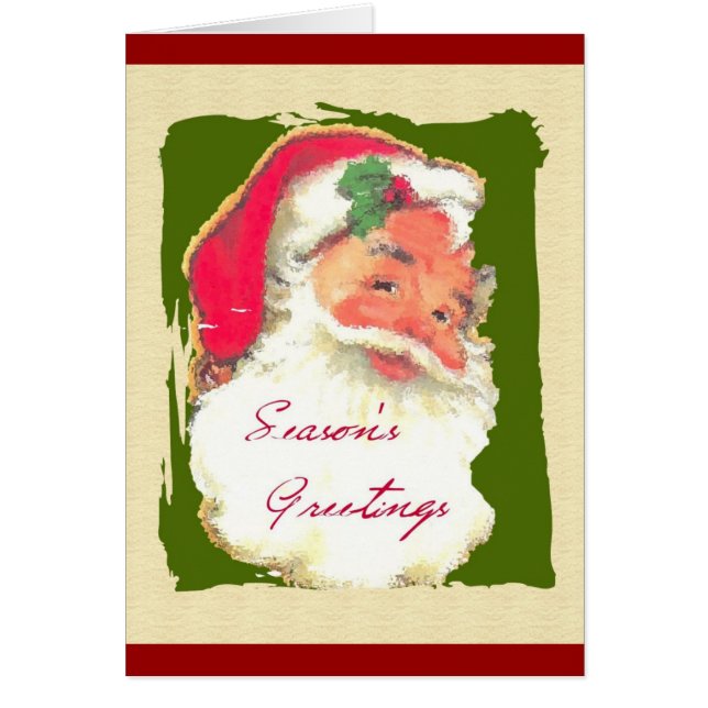 Tarjeta navideña Merry (Frente)