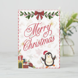 Tarjeta navideña Merry