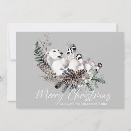 Tarjeta navideña Merry