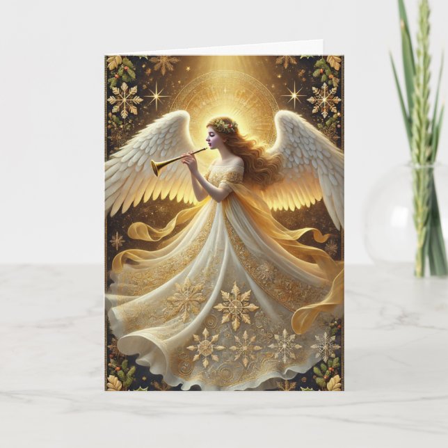 Tarjeta navideña Merry (Anverso)