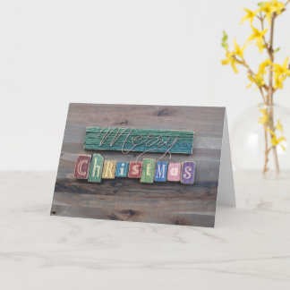 Tarjeta navideña Merry