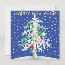 Tarjeta navideña Merry