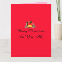 Tarjeta navideña Merry