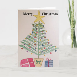 Tarjeta navideña Merry