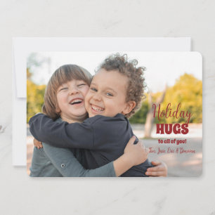 Tarjeta navideña para festejos