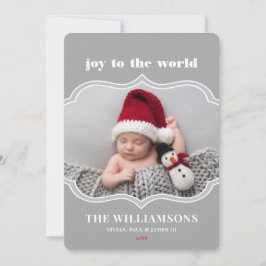 Tarjeta navideña para Navidades con formato