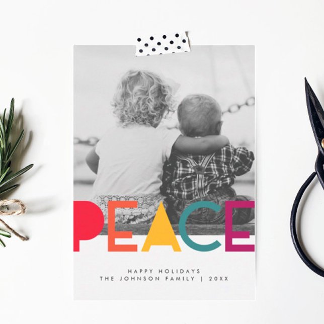 Tarjeta navideña para Navidades de fotografía mode (Subido por el creador)