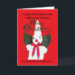 Tarjeta navideña para Snowman de Little New Orlean<br><div class="desc">Little New Orleans Snowman y muchas otras tarjetas pueden ser personalizadas en la web.</div>