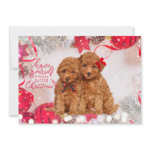 Tarjeta navideña personalizada de Festividades de 