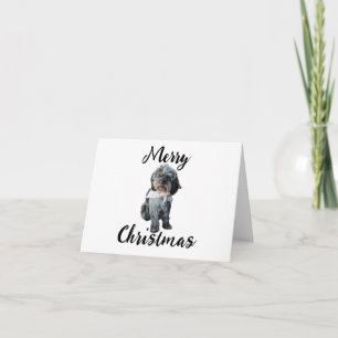 Tarjeta navideña personalizada Merry