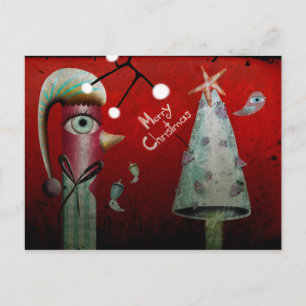 Tarjeta navideña Red Merry