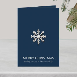 Tarjeta navideña Snack Merry