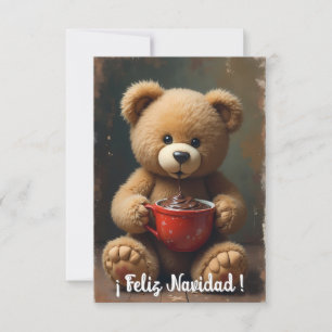 Tarjeta navideña Teddy #4